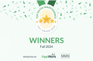 top maintenance rating badge with appwork and MMN logo