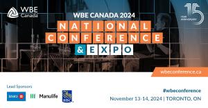 2024 WBE Canada Conference Banner