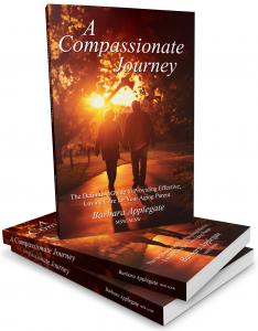 Pictured here is the Compassionate Journey Paperback Book