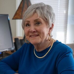 Pictured here is the author, Barbara Applegate