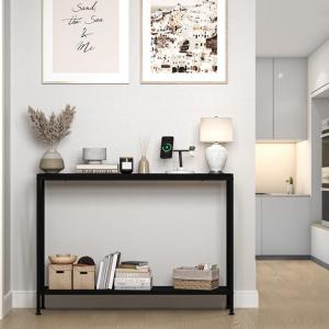 Black Entryway Table