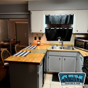 cabinet painting gem painting & trim