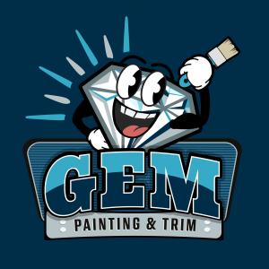 GEM Painting Logo Stacked