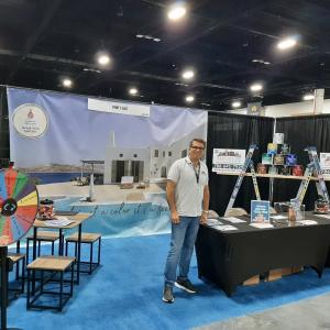 Dimitrios at Paint Show