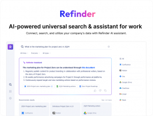 Refinder AI Search & assistant