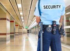 Security guard services for office buildings