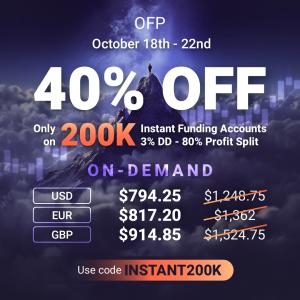 OFP funding 40% OFF Promotion