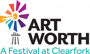 Festival Logo features a colorful homage to the stained-glass windmill at the center of The Shops at Clearfork