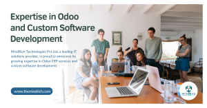 MindRich Technologies expertise in Odoo and Custom Software Development
