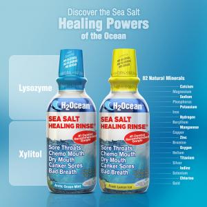 The best sea salt mouthwash for cancer patients is H2Ocean Healing Rinse