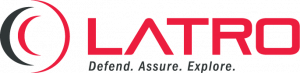 LATRO logo with tagline