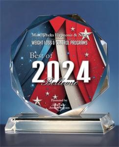 Mindworks Hypnosis & NLP Honored with 2024 Best of Bellevue Award for Fourteen Consecutive Years