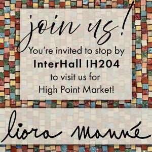 To celebrate the launch Liora is hosting a special Meet & Greet Event within her InterHall showroom IH204 on Saturday, Oct 26 from 11 am to 12 pm, where she will share insights behind her collection and her innovative Lamontage® process.