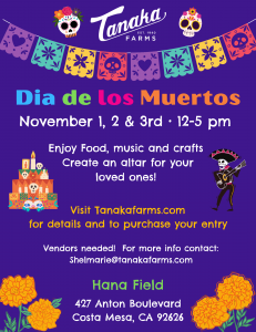 Dia De Los Muertos comes to Tanaka Farms Hana Field