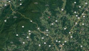  1.04± acre wooded building parcel with 150'± of frontage on Middle River Road and  seasonal mountain views in the Greene Valley development of Greene County