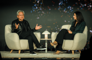 Gefion Launch in Copenhagen - fireside chat with Nvidia CEO Jensen Huang and Nadia Carlsten, CEO DCAI