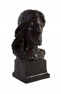 Bronze Head of Christ by Augustus Saint-Gaudens (1848-1907) from the Memorial of Reverend Phillips Brooks, housed at Trinity Church in Boston from 1896-1907 (est. $40,000-$60,000).