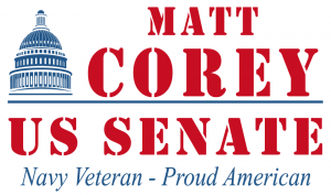 Matt Corey for Senate logo