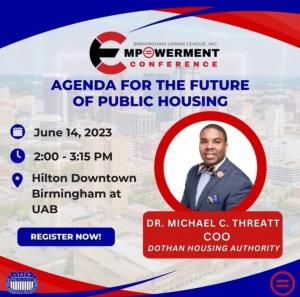 Dr. Michael C. Threatt Speaking About The Future of Public Housing