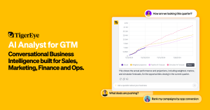 Conversational business intelligence built for sales, marketing, finance and revops.