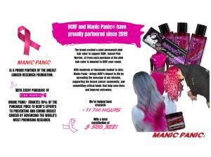 Manic Panic Celebrates Continued Partnership with Breast Cancer Research Foundation, Raising Over Half a Million Dollars to Support Life-Saving Research