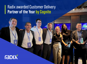 Radix Awarded Customer Delivery Partner of the Year by Cognite