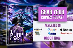 INTRODUCING SHAMS TEH’S NEW BOOK “THE PURPLE ROAD”