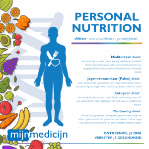 Personal Nutrition DNA test - diëten Optimaliseren - dieetadviezen