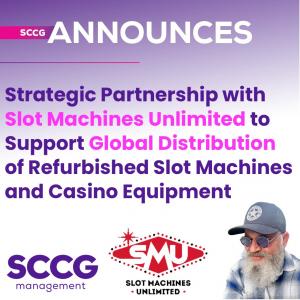 SCCG Announces Strategic Partnership with Slot Machines Unlimited