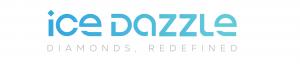 Ice Dazzle Wordmark Logo featuring the brand's two-tone blue gradient