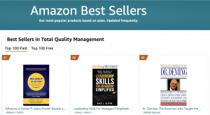 The Father of Factual Storytelling and the Father of Quality Control Best Seller Rankings