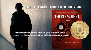 Third Wheel by Richard R. Becker is the Best Literary Thriller of the Year