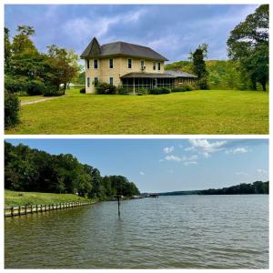 This home measures 2,600 +/- sf., and features an eat-in kitchen w/fireplace (all appliances convey), living room, dining room, attic. Bulkhead & dock upgraded in 2012; 280' of frontage on Williams Creek which flows into Machodoc Creek & into the Potomac River