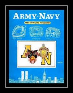 1989 Army Navy Football Poster