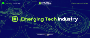 Featured Image for HackerNoon's Startups of the Year 2024 for the emerging tech category