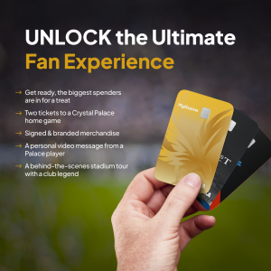 MyGuava and Crystal Palace Launch Exciting Fan Payment Cards and Rewards