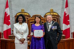 Thi Be Nguyen honored with the King Charles III Coronation Medal