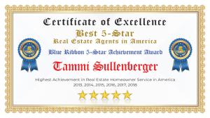 Tammi Sullenberger Certificate of Excellence Peachtree City GA