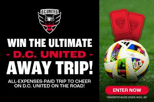 D.C. United Announces 2025 Ultimate Away Day Sweepstakes