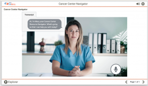 An Alelo Virtual Patient Navigator