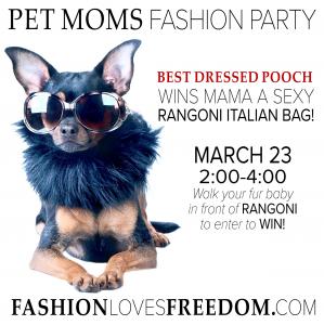 Join The Pet Party to Help Fund a Rescue Earn Invite to The Sweetest Pet Mom Fashion Party