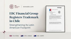 EBC Financial Group's official trademark registration in Chile, symbolising its dedication to brand integrity in Latin America.