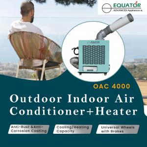 Equator Advanced Appliances Introduces a Versatile 10,000 BTU Outdoor-Indoor Air Conditioner