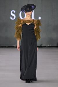 Look 08 from the soi. Collection Spring Summer 2025 NYFW show with Global Fashion Collective