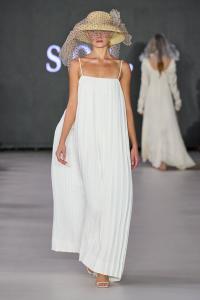 Look 10 from the soi. Collection Spring Summer 2025 NYFW show with Global Fashion Collective