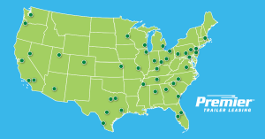 Premier Trailer Leasing Branch Map