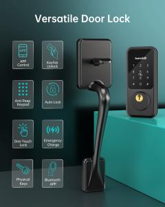 Smart Front Door Lock Set - Versatile Door Lock