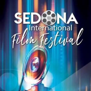 A colorful image saying Sedona International film festival