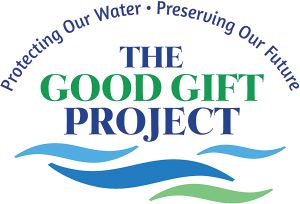 "Logo of The Good Gift campaign by Montgomery Countryside Alliance, promoting groundwater conservation and sustainable water use in central Maryland."