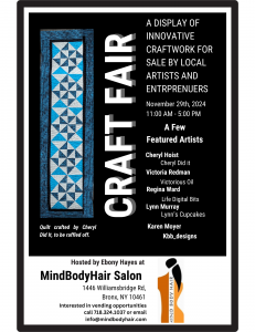 craft fair flyer